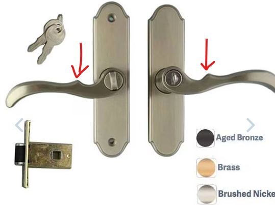 VMT112 Serenade Mortise Leverset for Wood Core Doors – Wright Products