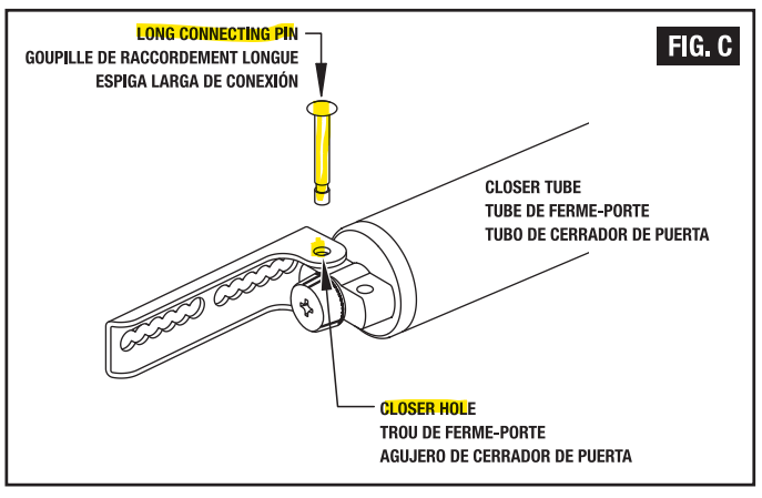 V821 Standard Duty Pneumatic Storm Door Closer – Wright Products